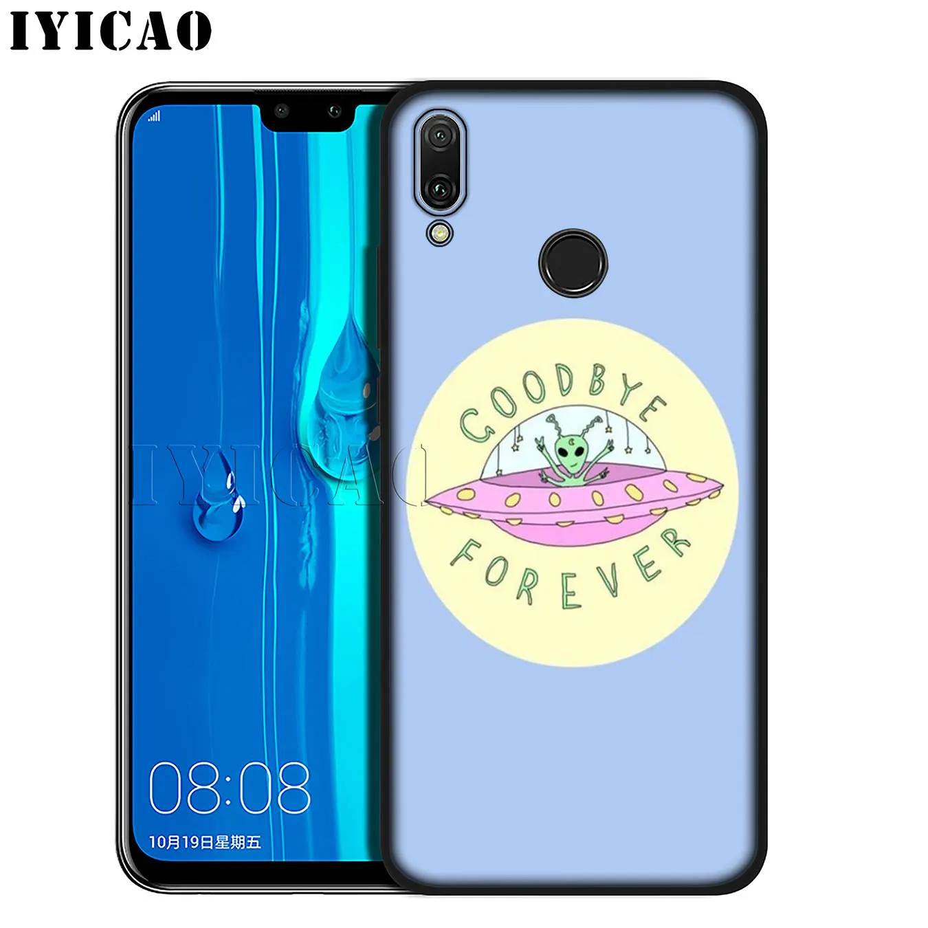 IYICAO милый Alien UFO Kawaii мягкий силиконовый чехол для телефона Huawei Mate 30 20 10 Pro Lite Nova 5I 4 3i