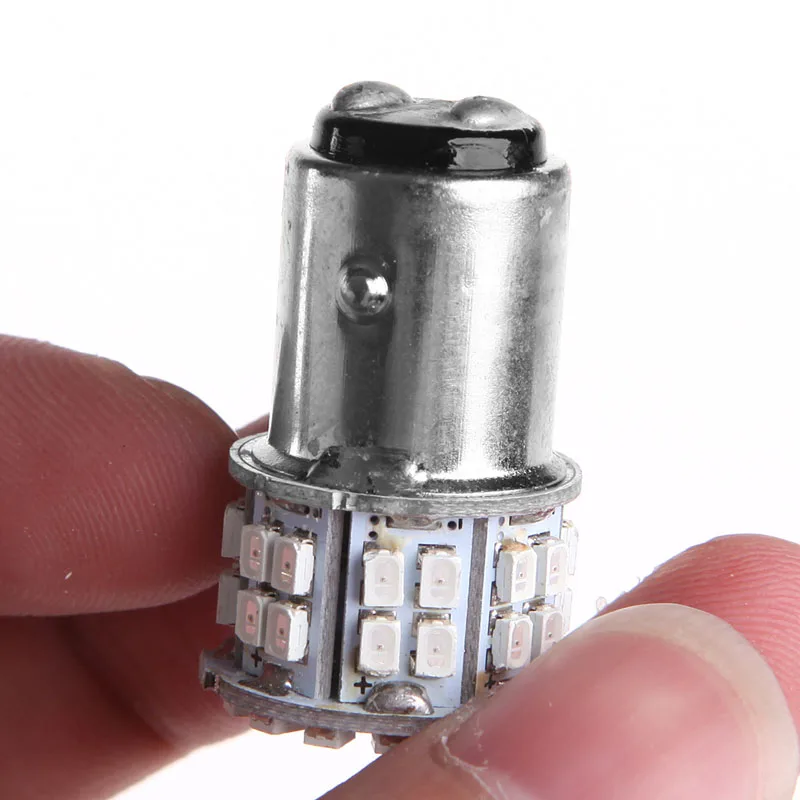 1 шт. 1157 BAY15D 50 SMD 1206 светодиодный Автомобильный задний стоп лампа для стоп-сигнала