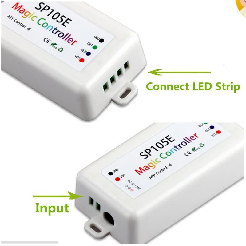 DC5V 24V SP105E Bluetooth WS2811 WS2812B светодиодный контроллер SP108E SK6812 RGB/RGBW APA102 SP110E WS2801 пикселей