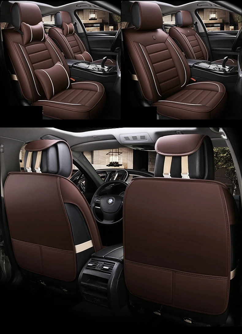Передняя+ задняя крышка сиденья автомобиля набор для Toyota Pruis Hilux FJ Cruiser Crown Yaris LC Prado Venza Zelas Vios Auris Matrix Corolla Voltz