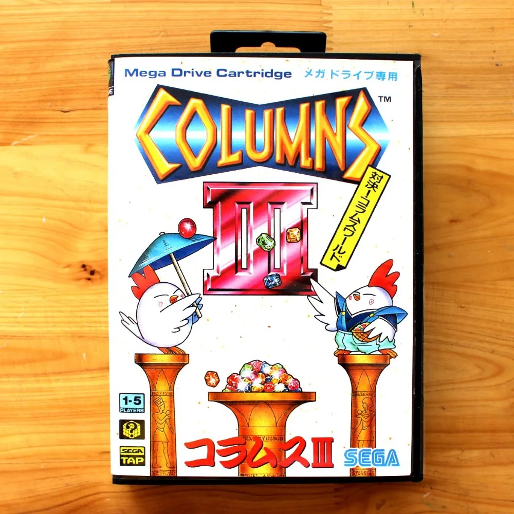 

Игровая карта SEGA MD, колонки 3, 16 бит, с розничной коробкой, для Sega, Mega Drive, для Genesis