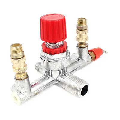 

Air Compressor 1/4BSP 1/2BSP Male Thread Pressure Regulator Valve Fitting