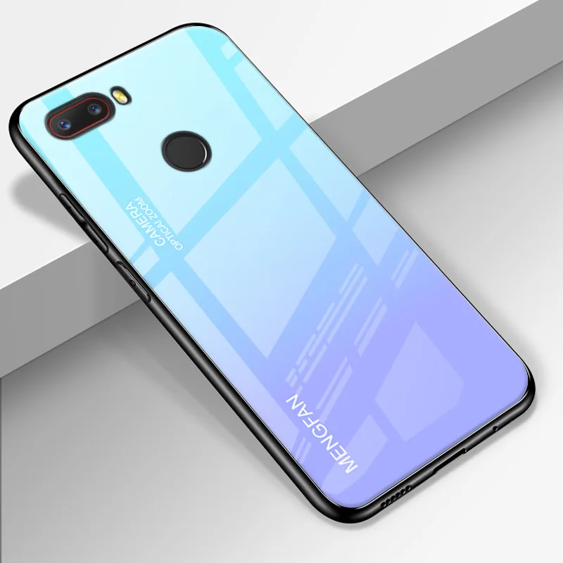 Coque для Nubia z17s чехол градиент закаленное стекло + с мягкими краями z17 s мечта nubia nx595j