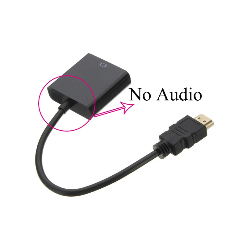 1080P HDMI к VGA Кабель адаптер конвертер для PS3 PS4 ноутбука ТВ коробка HD tv xbox с аудио