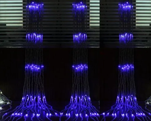 Водонепроницаемая светодиодная гирлянда 3x3 м, 336LED