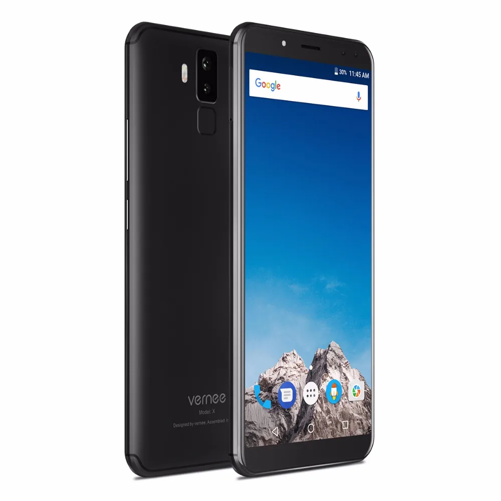 Vernee X 5 99 &quot18:9 дисплей распознавание лица 6 ГБ ОЗУ 128 Гб мобильный телефон MT6763