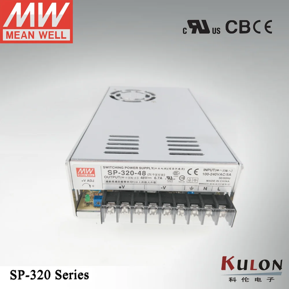 

36V 320W Power Supply Meanwell SP-320-36 with PFC function UL TUV CB EMC CE