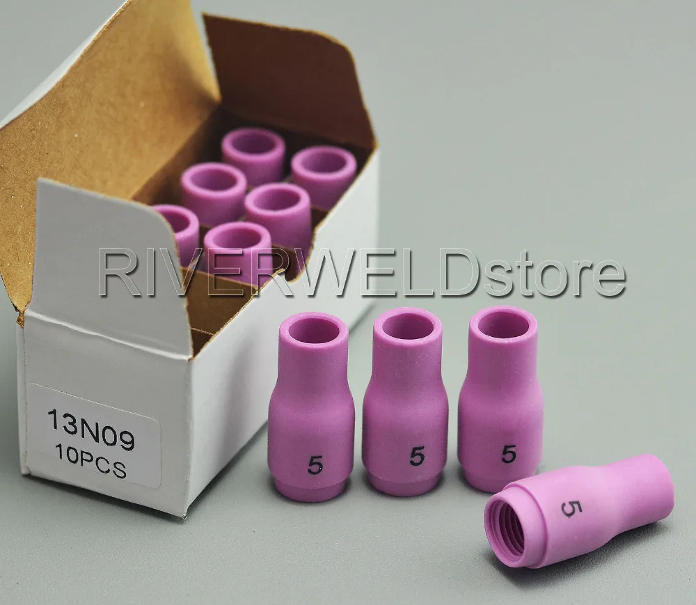 TIG алюминиевые сопла 13N09 5 # Fit сварофонарь ЛКИ расходные материалы SR PTA DB WP 9 20 25