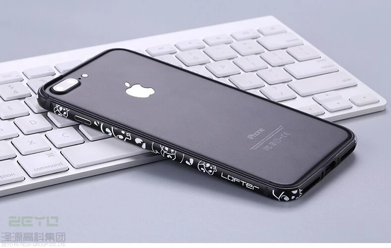 Дизайн металлический бампер для iPhone6/6s/i6plus/i 6s Плюс/i7/7 plus/ i8/i8plus, чехол защитный Coque Capinha
