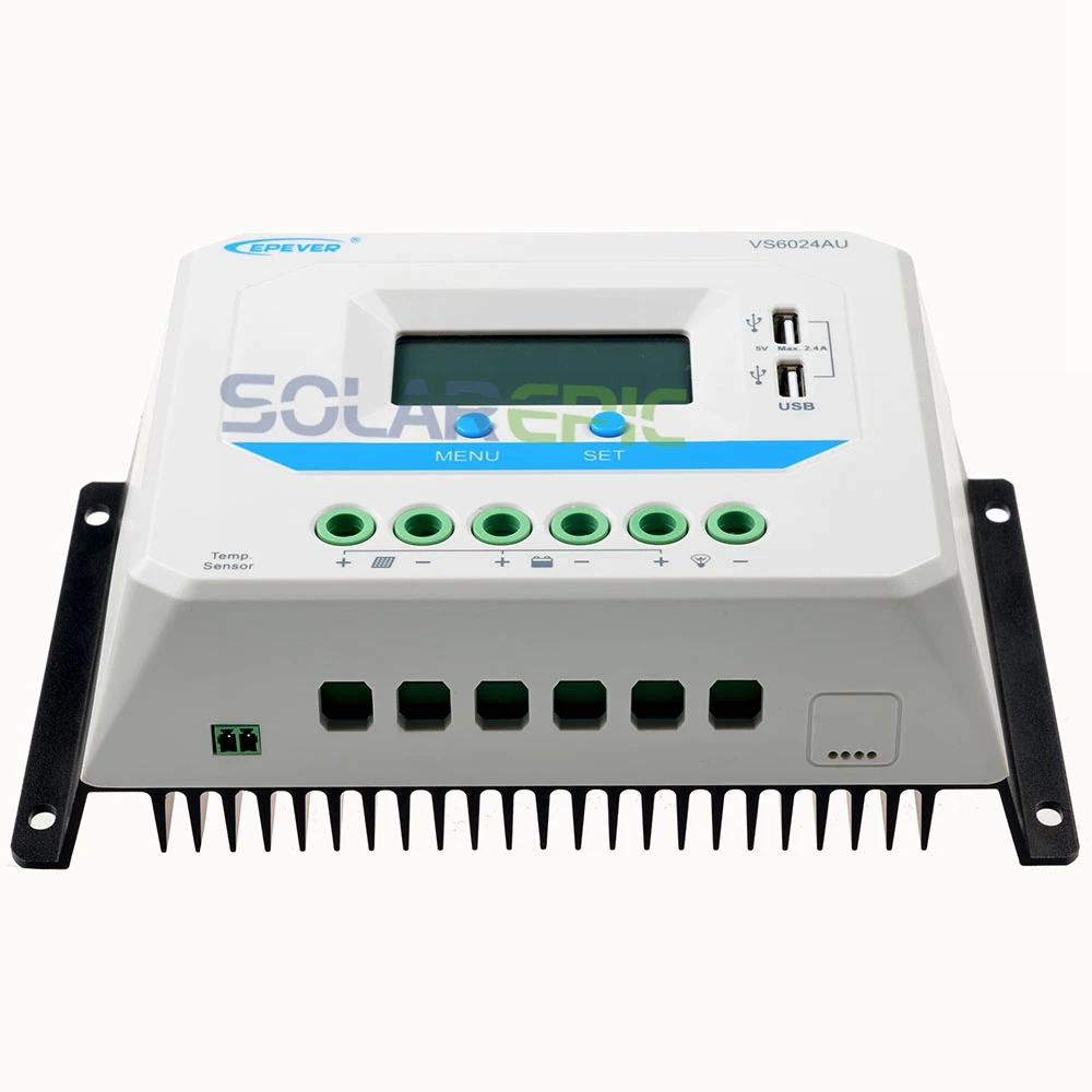 45A PWM ViewStar AU Solar Controller 12V/24V/36V/48VDC Auto Battery Charge Regulator VS4524AU VS4548AU Epever | Строительство и