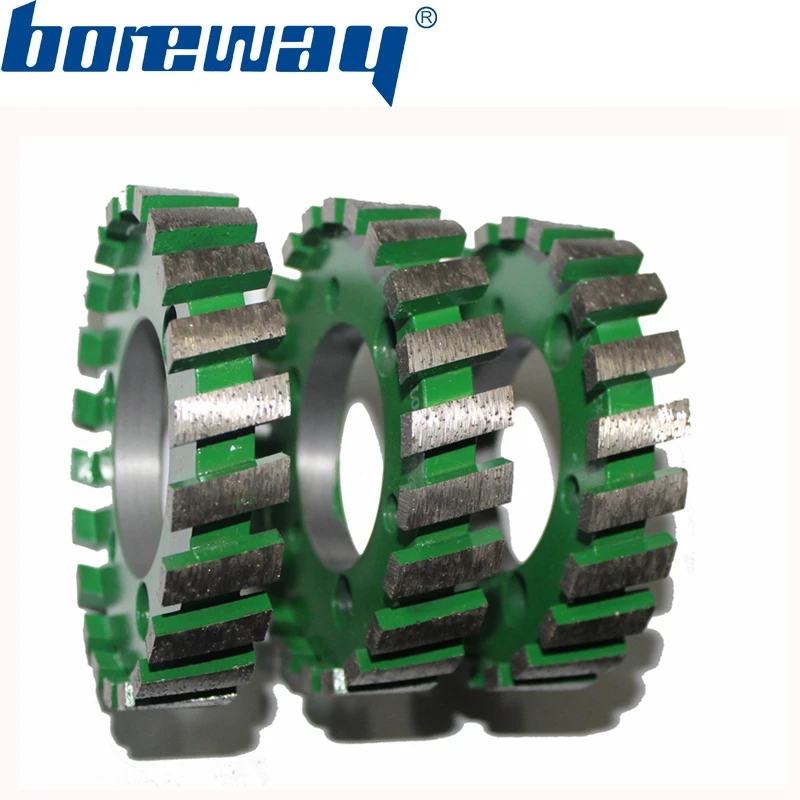 Boreway Поставка кусок D100* 20T* 50H Стандартный стаббирование колеса Алмазный супер Duty стаббирование колеса для шлифовки камня
