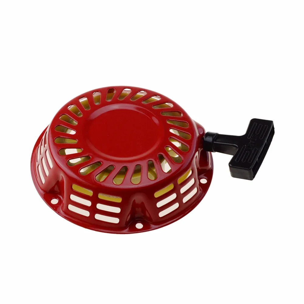 GOOFIT 168F Red Starter Iron Hand Pull for 2KW Gasoline generator starter Generator Parts K071-308 | Автомобили и мотоциклы
