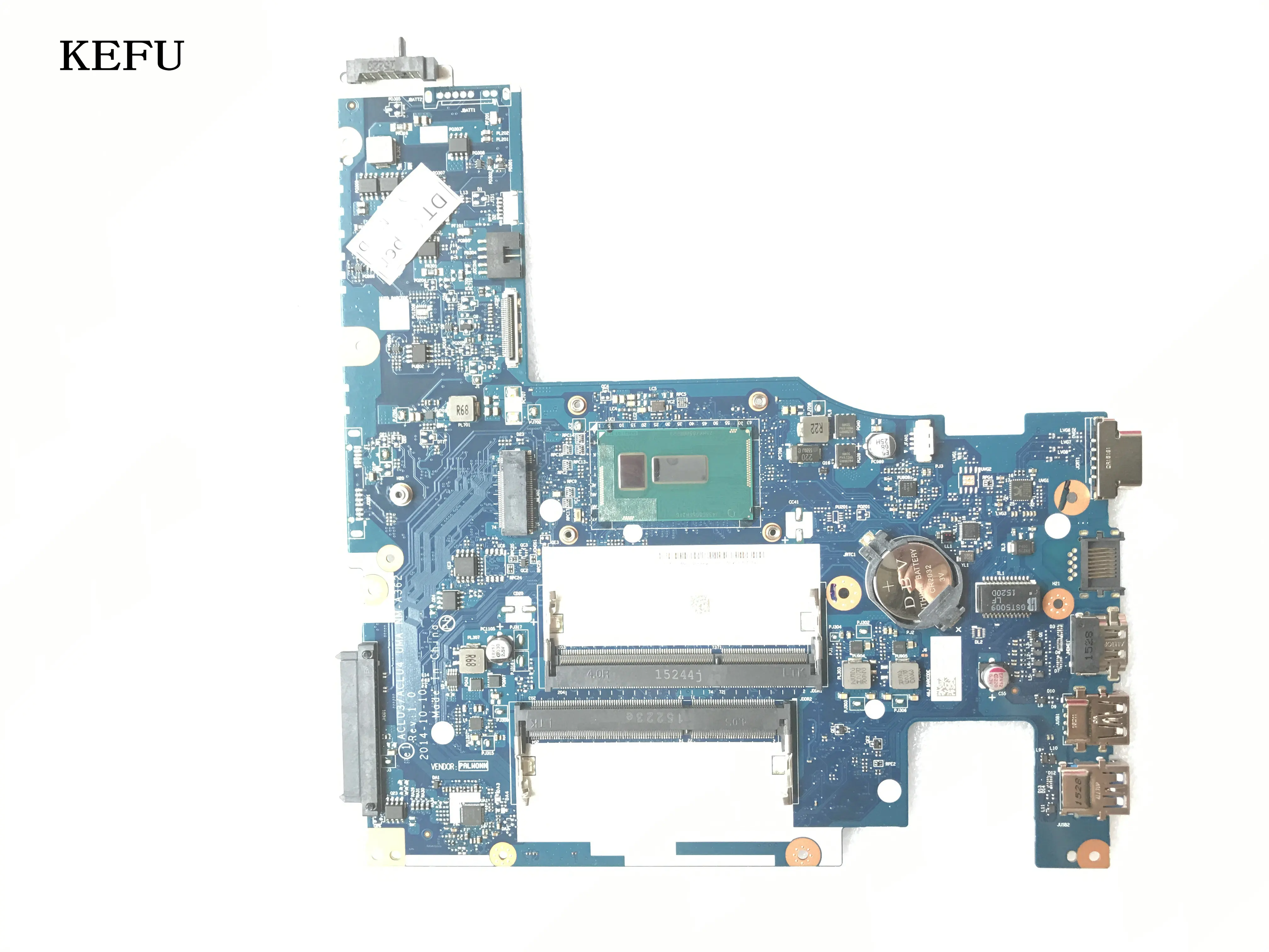 

KEFU Доступен Новый ACLU3/ ACLU4 UMA NM-A362 для LENOVO G50-80 материнская плата для ноутбука встроенный процессор I3-4030U 90 дней гарантии