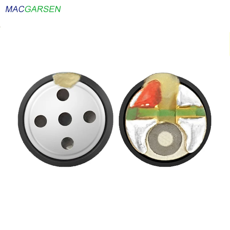 MACGARSEN 10 шт 6 мм наушники Динамик блок 16 Ом ремонт In ear бас подвижная катушка DIY