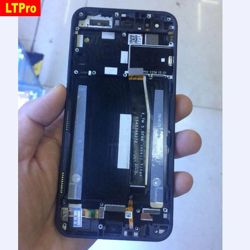 

LTPro Best Quality Tested Well Frame+ LCD Display Touch Screen Digitizer Assembly For ASUS ZenFone 4 ZE554KL Mobile Sensor Parts
