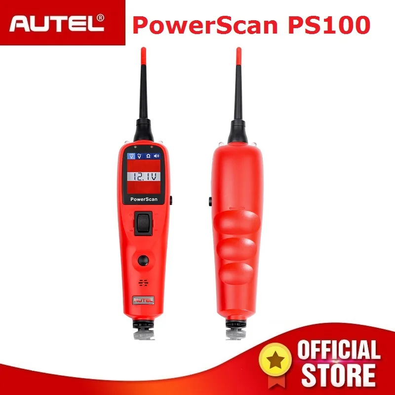 Autel PowerScan PS100 инструмент для диагностики электрической системы autel PS100 автомобильный OBD2 сканер автомобильный автоматический тестер батареи