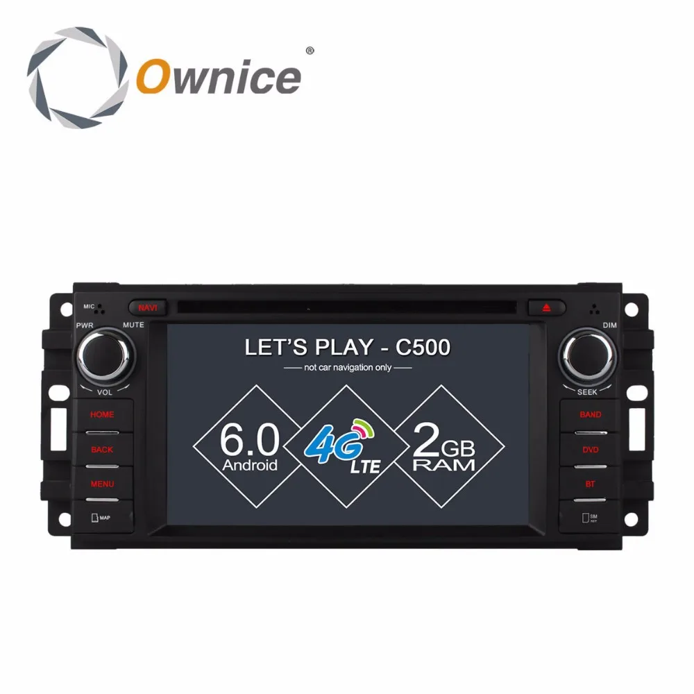 4G LTE 8 Восьмиядерный процессор 2 Гб RAM автомобильный dvd плеер Android 6 0 для Chrysler Sebring 300C