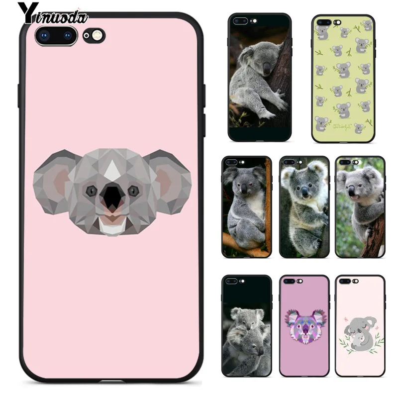 Yinuoda милый чехол с австрийским коалом стильный мягкий для телефона Apple iPhone 8 7 6 6S Plus