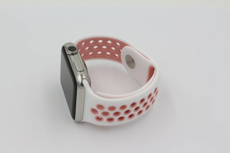 URVOI Band для apple watch Nike + series 5 4 3 2 1 limited лёгкие дышащие силиконовые ремешок iwatch Новинка