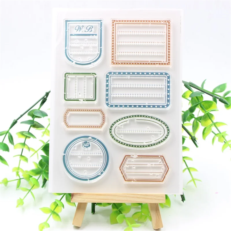 KSCRAFT этикетки прозрачный чистый силикон марки для DIY Скрапбукинг/карты/Дети