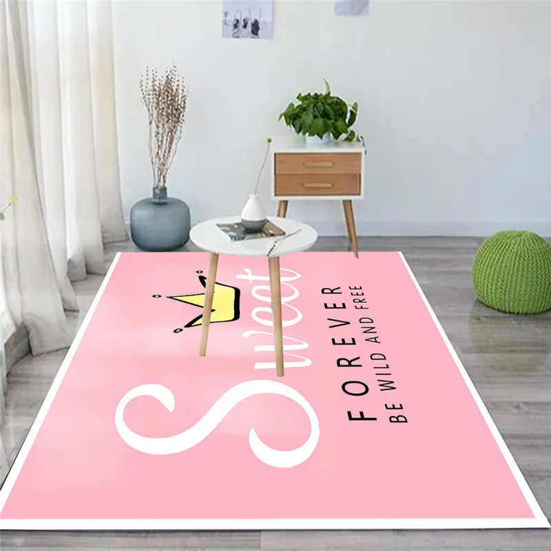 

New 3D Print Rectangle Rugs Children's Toys Carpet Baby Puzzle Play Mat Kids Developing Mat Child Room Decor Carpets tapis salon