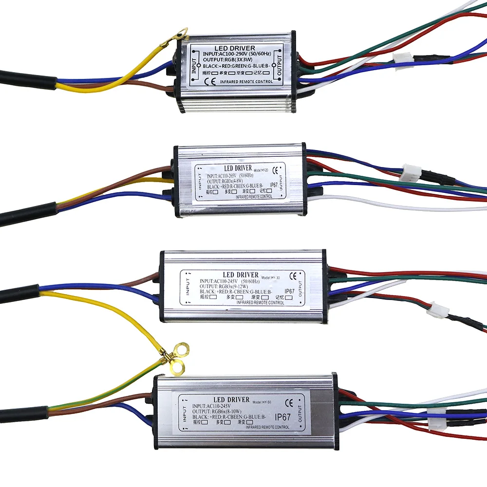 

Tightsen-Home водонепроницаемый трансформатор освещения RGB 10-50 Вт