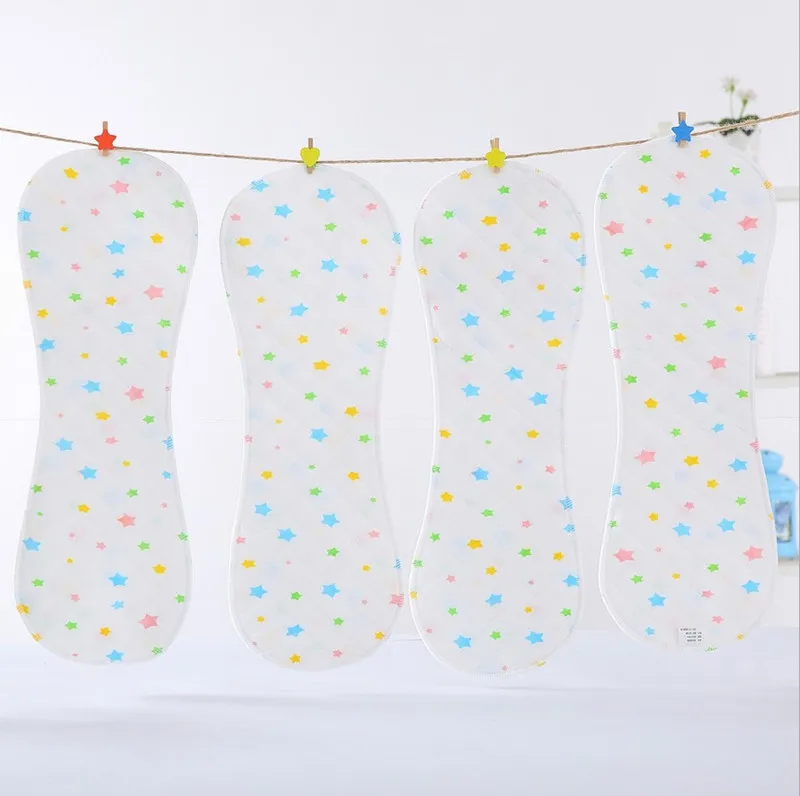 Многоразовые детские подгузники тканевые вставки для подгузников 1 шт. 3 слойная