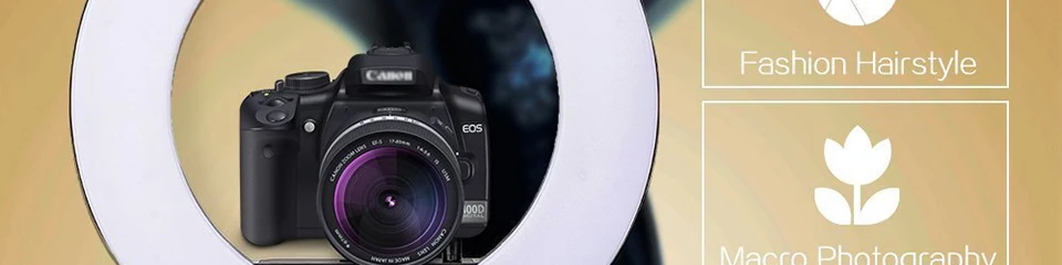 Zomei светодиодный светильник для макияжа Набор Колец фотографический светильник ing лампа освещения для камеры с подставкой для видеосъемки Youtuber Studio смартфон