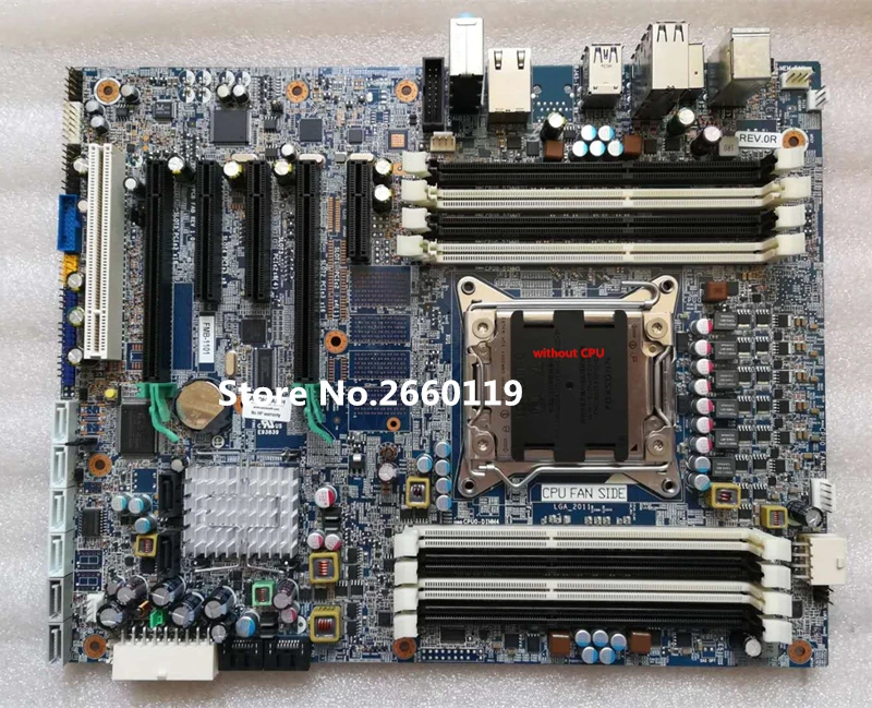 Настольная материнская плата для Z420 708615 001 618263 002 003 601 полностью протестированная
