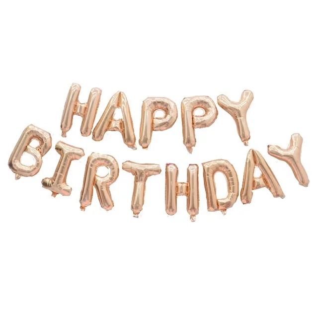 MB HBD Rose Gold KAMMIZAD ребенок 1-й набор воздушных шаров на день рождения розовый и голубой номер фольги шар диких один день рождения украшения Детские воздушные шары вечерние принадлежности - Цвет: MB HBD Rose Gold