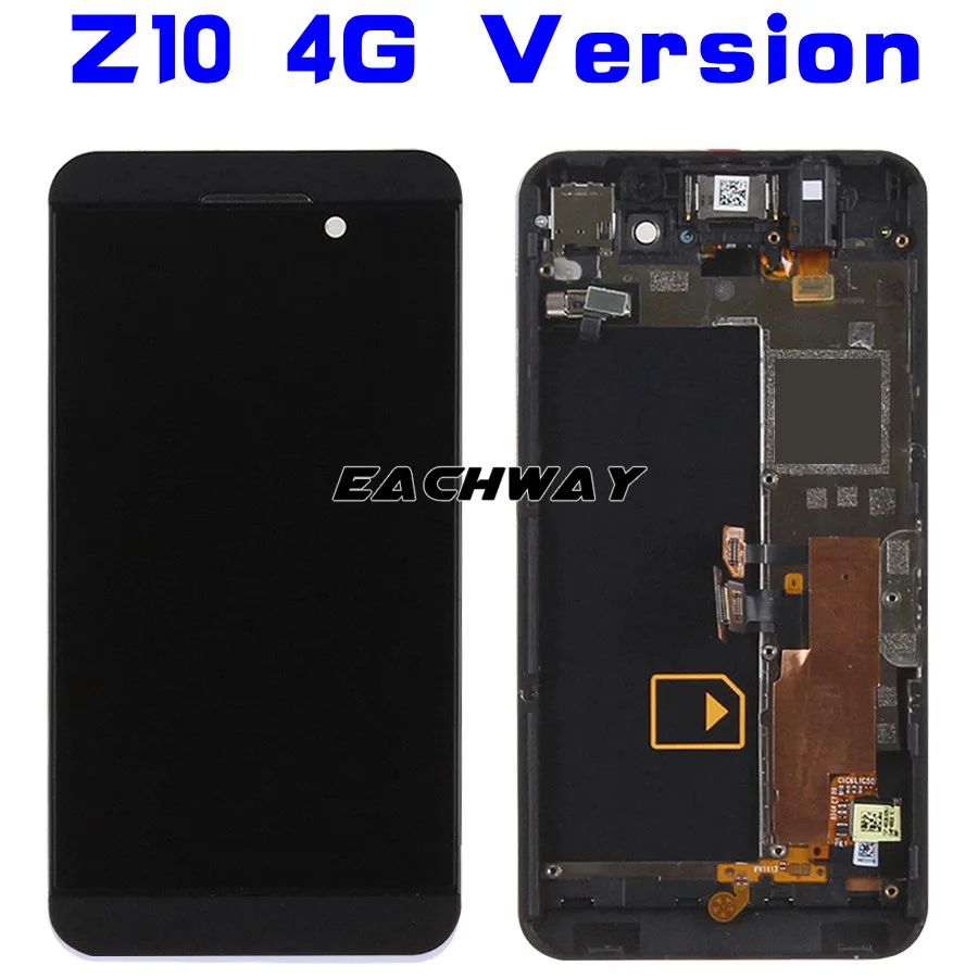 Протестированный рабочий дисплей Z30 для Blackberry Z10 4G/3G версия ЖК-дисплей BlackBerry Z20 LCD -
