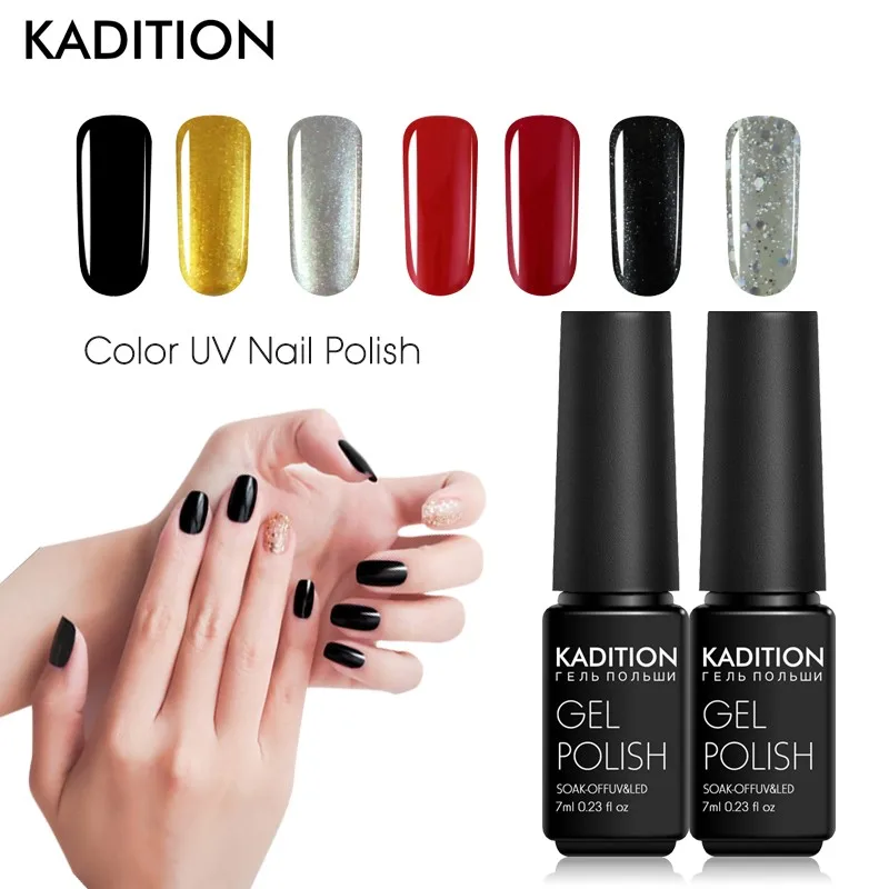 Гель-лак для ногтей KADITION 29 цветов долговечный самостоятельного маникюра