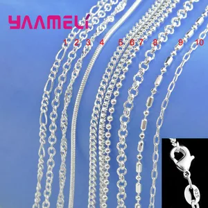 Цепочка Из серебра 100% пробы, 16-30 дюймов, 925 пробы