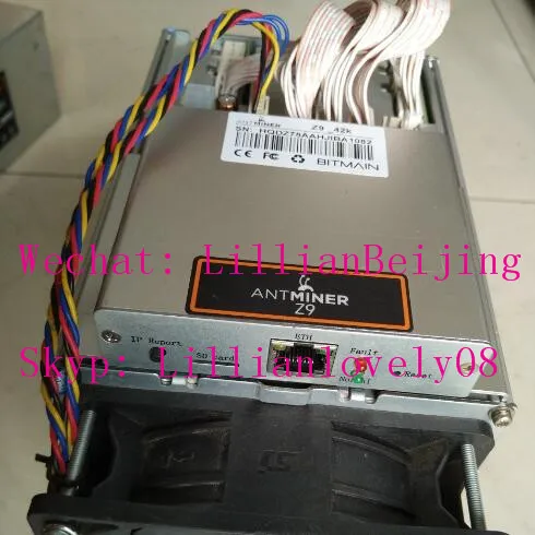 Бесплатная доставка AntMiner Z9 40 8 k sol/s miner Equihash ZEN ZEC BTG Mining machine bitmain Z9|Сетевые