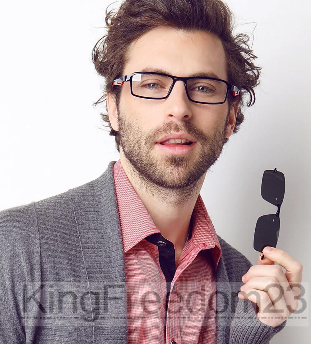 Солнцезащитные очки TR90 с магнитными клипсами солнцезащитные унисекс полной