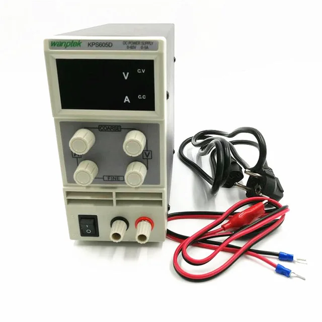 DC Power Supply 0-60V 5A Adjustable Dual LED Three Digital Tube Display Variable Precision Lab Grade | Обустройство дома
