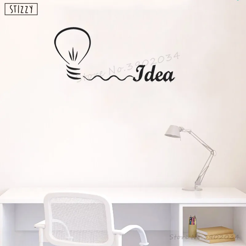 Настенная Наклейка stizzy Mind Light креативная настенная наклейка познавательная идея