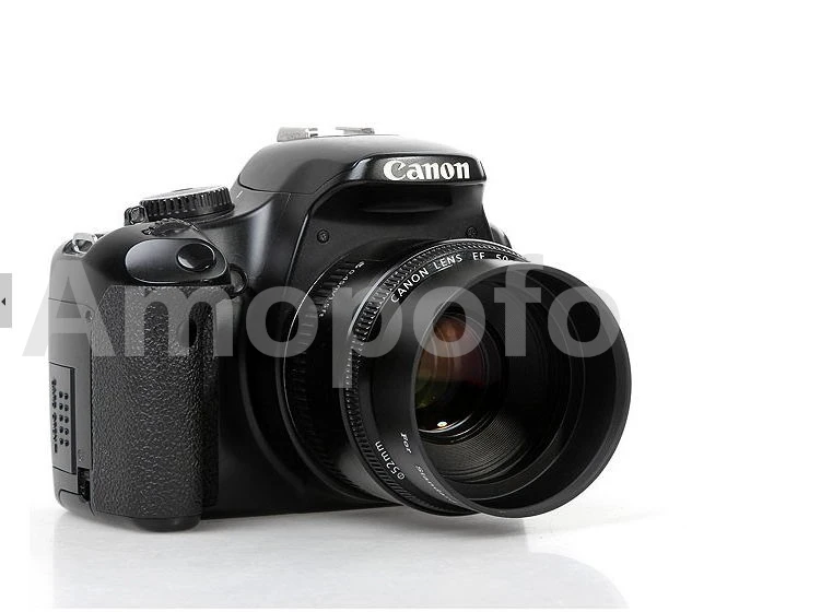 

Amopofo High Quality Camera standard Metal lens hood 49mm to 82mm Bayonet fits for Canon camera lens