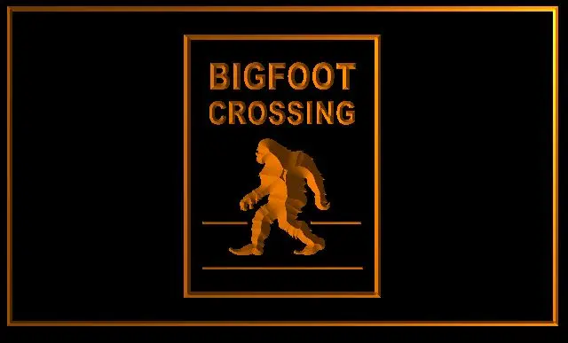 Bigfoot пересечения светодиодный неоновая вывеска для организаций и магазинов | Дом