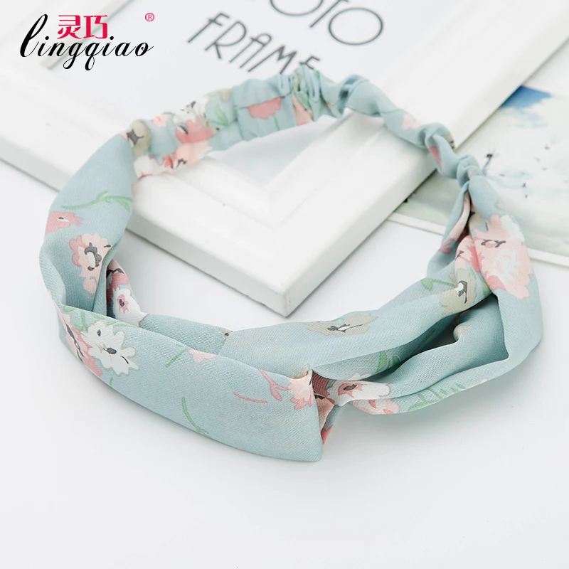 23 Colors Fashion Hair Ornaments Women Elastic Turban Headband Headwear Hoop Cotton Bands Accessories for girls | Украшения и