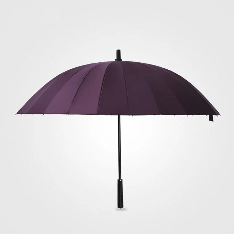 24 к Новый ветрозащитный большой мужской трость зонтик с длинной ручкой Зонт от