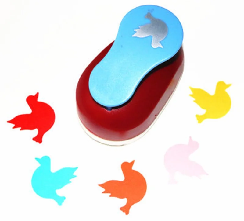 

free shipping 2 inch (4.8cm) pigeon design craft punch for DIY eva punch scrapbook puncher furadores extra gigante alavanca 2"