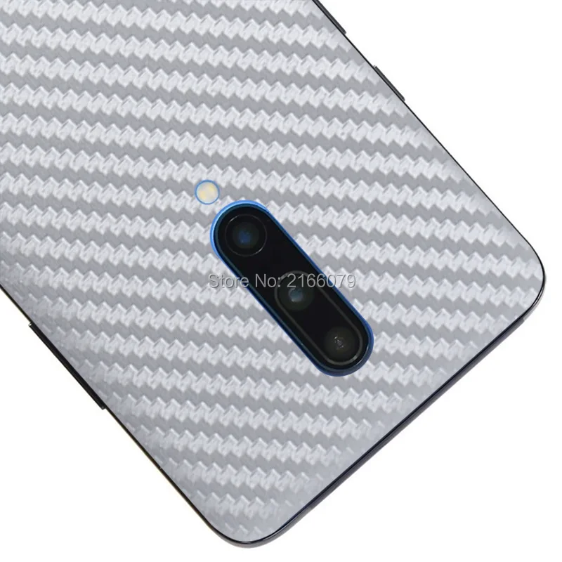 Для OnePlus 6/6 T/7/7 Pro Новая задняя крышка наклейка Кожа 3D углеродное волокно