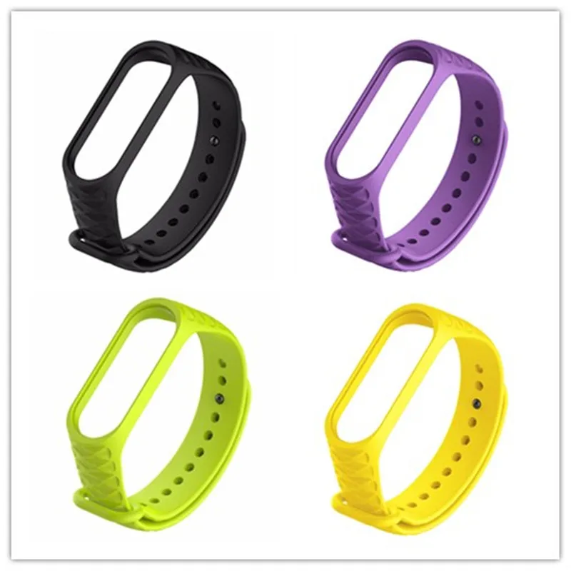Браслет для xiaomi mi Band 4, спортивный ремешок, часы, силиконовый ремешок на запястье для xiaomi mi band 3/4, аксессуары, браслет mi band 3, ремешок