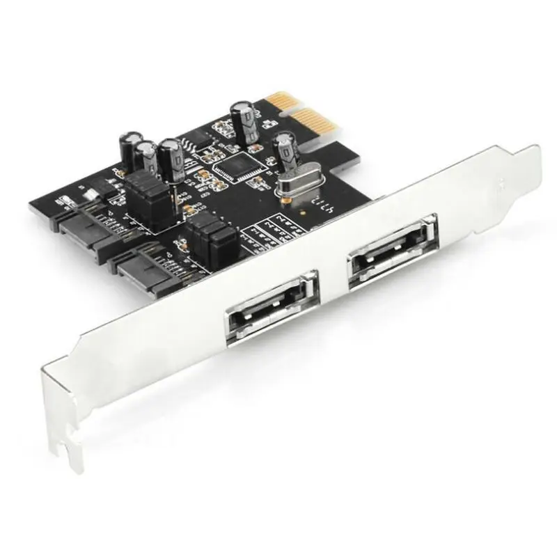 Great-Q Hot PCI E Express на SATA 3 0 eSATA адаптер конвертер удлинительная карта | Компьютеры и