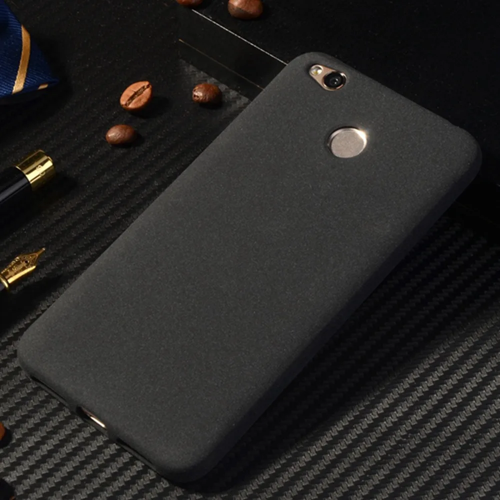 Чехол для Xiaomi Redmi 4 X Роскошный Матовый силиконовый чехол-накладка Xiomi 4X мягкий