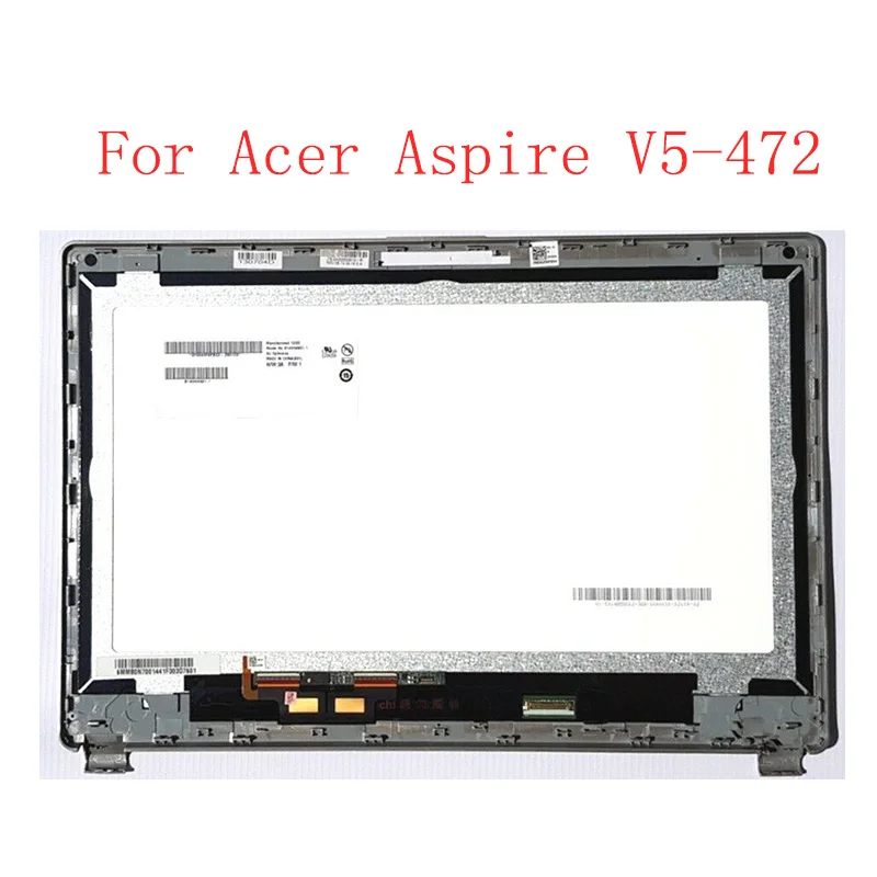 Для acer Aspire V5-472 V5-472P V5-472PG V5-472G ЖК Экран дисплей в сборе Сенсорный экран модуль |