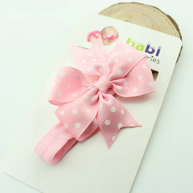 Повязка на голову с бантом для девочек Детские аксессуары волос повязки