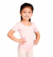 icostumes short sleeve leotards for girls gymnastics scoop neck ballet dance leotards new 3 12 years toddler teens