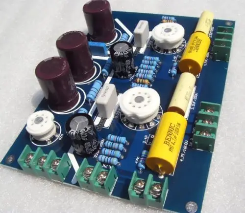 2 шт. 12AX7 + 6Z4 Трубная плата предварительного усилителя|board|board boardboard preamplifier |